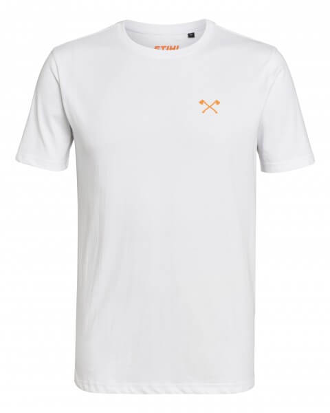 STIHL T-Shirt SMALL AXE weiß