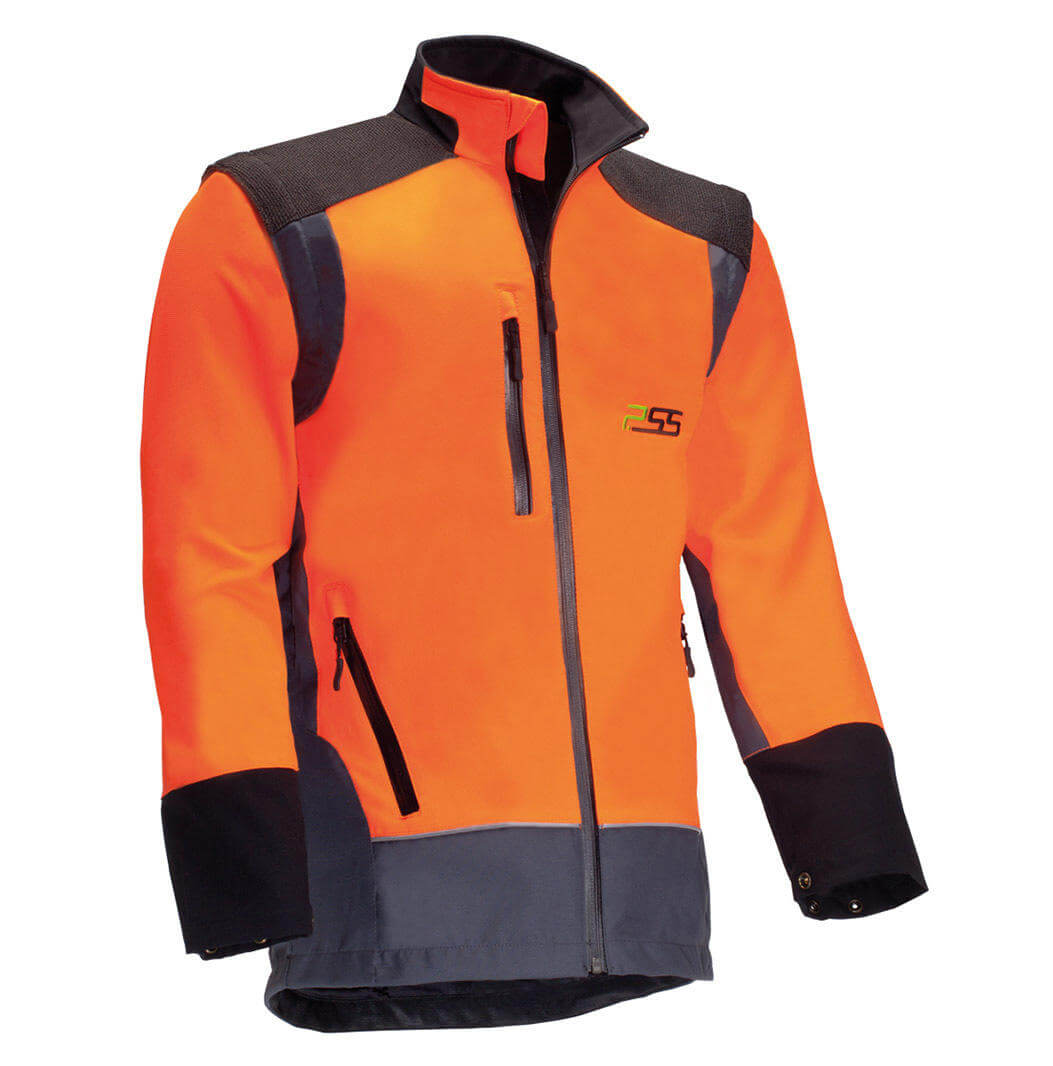 PSS Stretchjacke X-treme Vario(orange/grau)