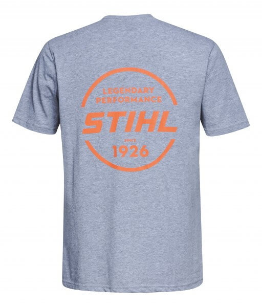 STIHL T-Shirt LOGO CIRCLE grau