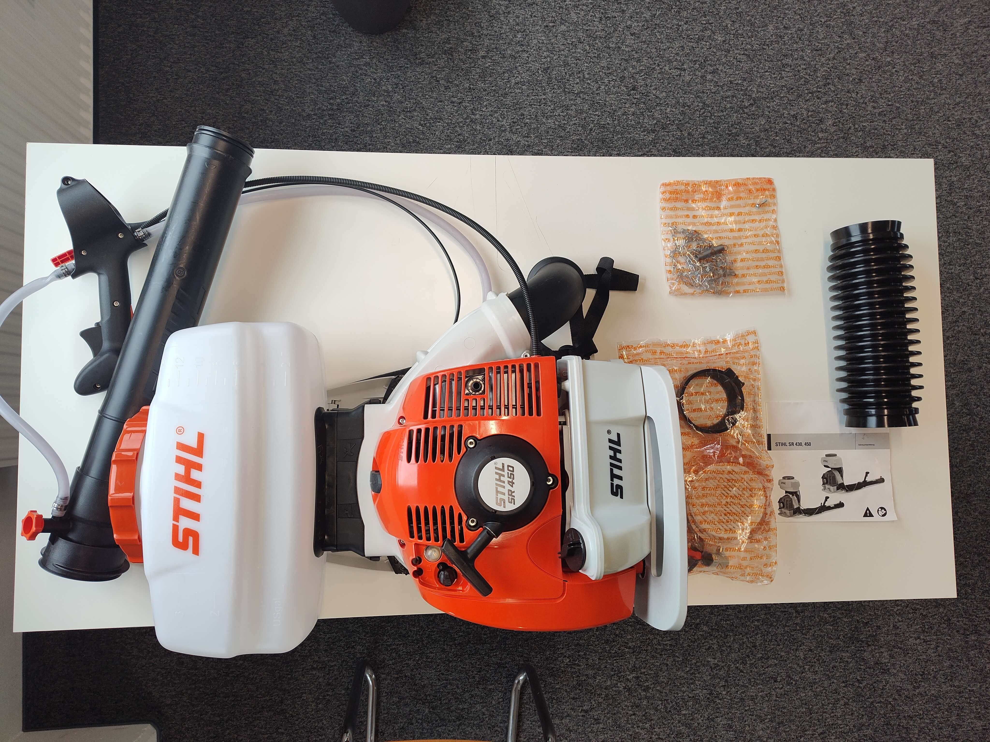 STIHL Benzin-Sprühgerät SR 450, rückentragbar | B-Ware STIHL Benzin-Sprühgerät SR 450, rückentragbar | B-Ware