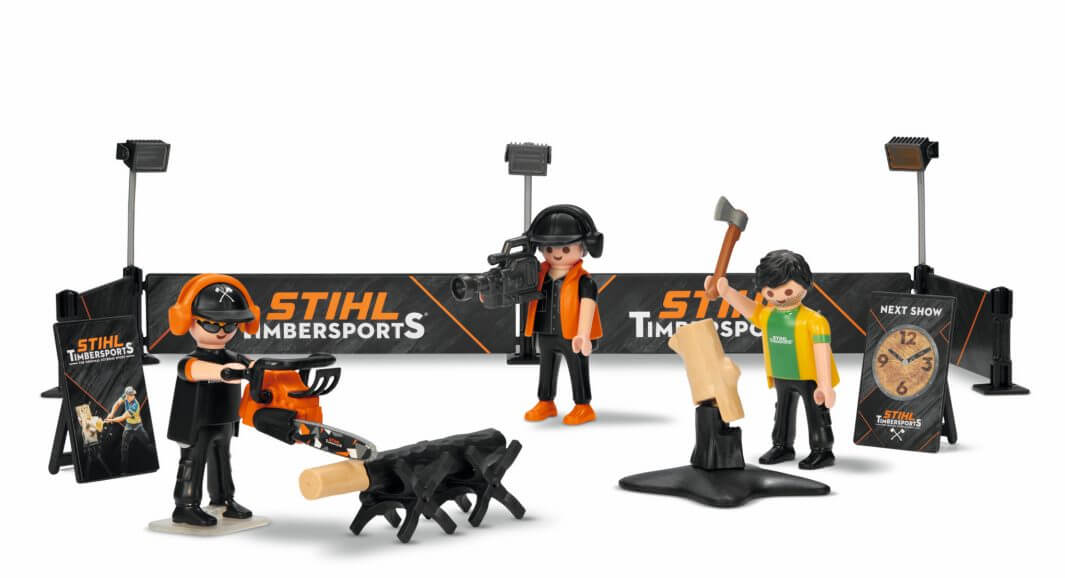 STIHL Playmobil Set TIMBERSPORTS® Edition STIHL Playmobil Set TIMBERSPORTS® Edition
