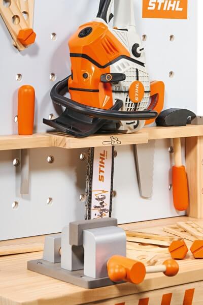 STIHL Kinderwerkbank aus Holz STIHL Kinderwerkbank aus Holz