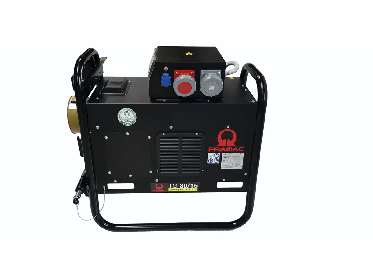 PRAMAC Stromerzeuger  TG 30/15 - ISO AVR 230V / 400V - Zapfwelle PRAMAC Stromerzeuger  TG 30/15 - ISO AVR 230V / 400V - Zapfwelle