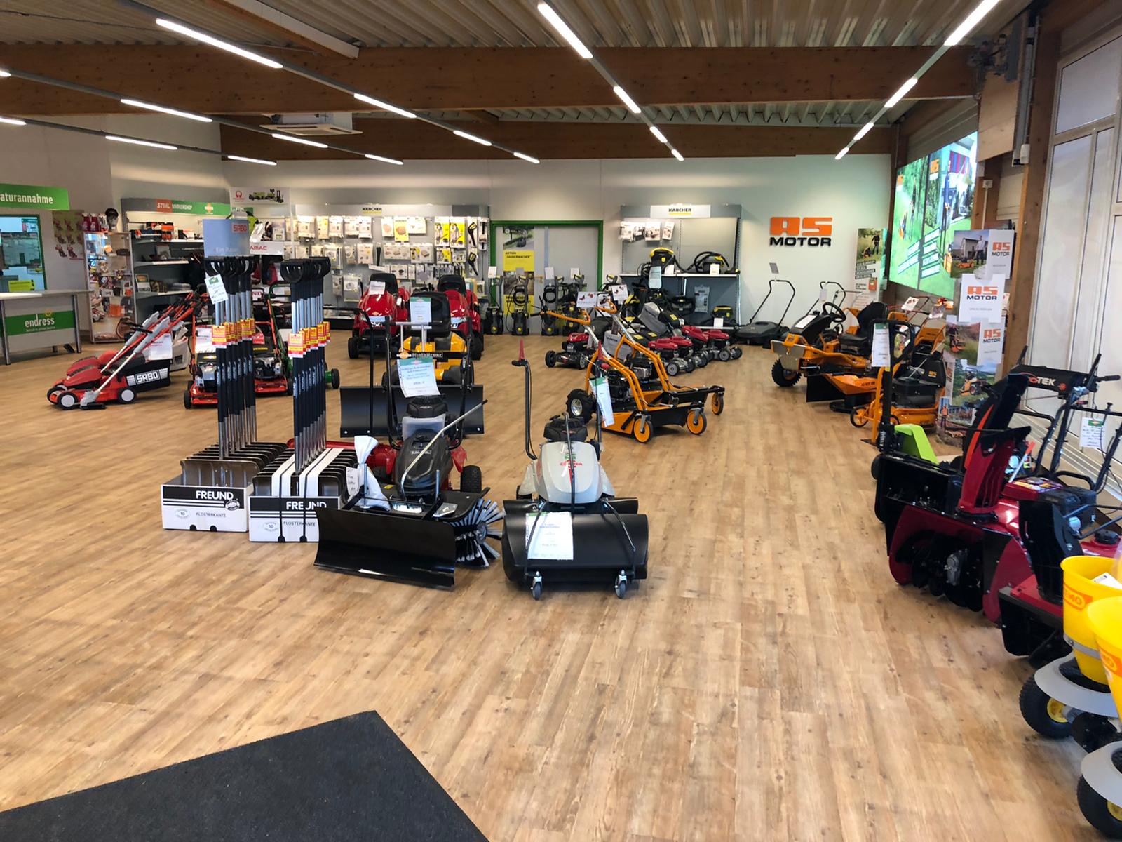 Endress Niederlassung Schwäbisch Hall mit Verkaufsraum innen