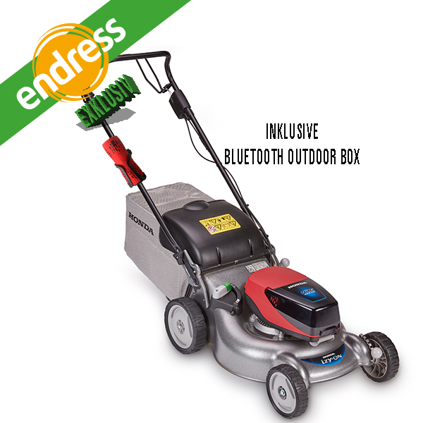 honda-akkurasenmaeher-endress-bluetoozh-lautsprecher-hrg466-izy-on Akku-Rasenmäher Honda IZY HRG 466 XB special