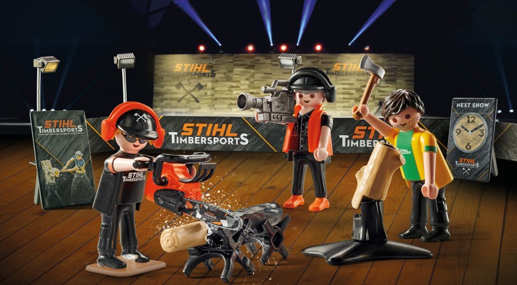 STIHL Playmobil Set TIMBERSPORTS® Edition STIHL Playmobil Set TIMBERSPORTS® Edition