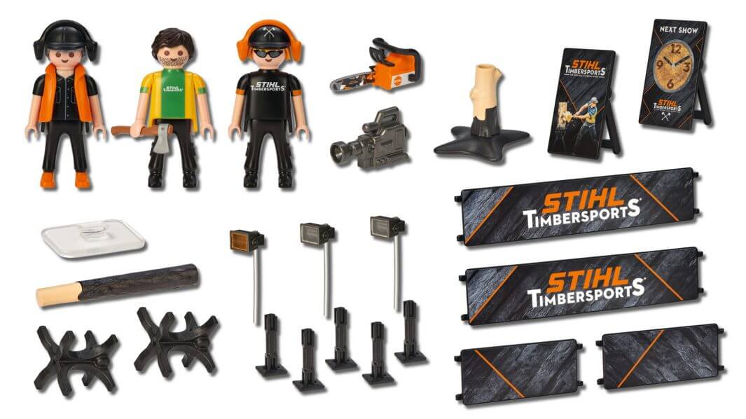 STIHL Playmobil Set TIMBERSPORTS® Edition STIHL Playmobil Set TIMBERSPORTS® Edition