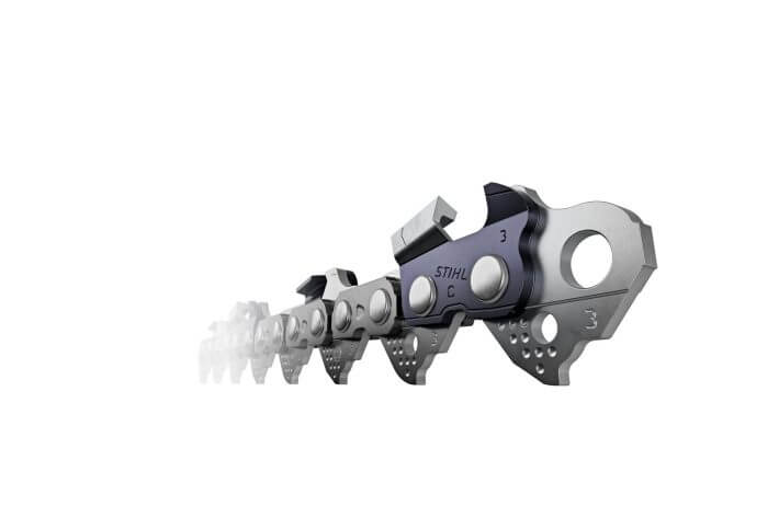 STIHL Sägekette 3/8", 1,6mm, Vollmeißel, Rapid Hexa 3 (RH3) STIHL Sägekette 3/8", 1,6mm, Vollmeißel, Rapid Hexa 3 (RH3)