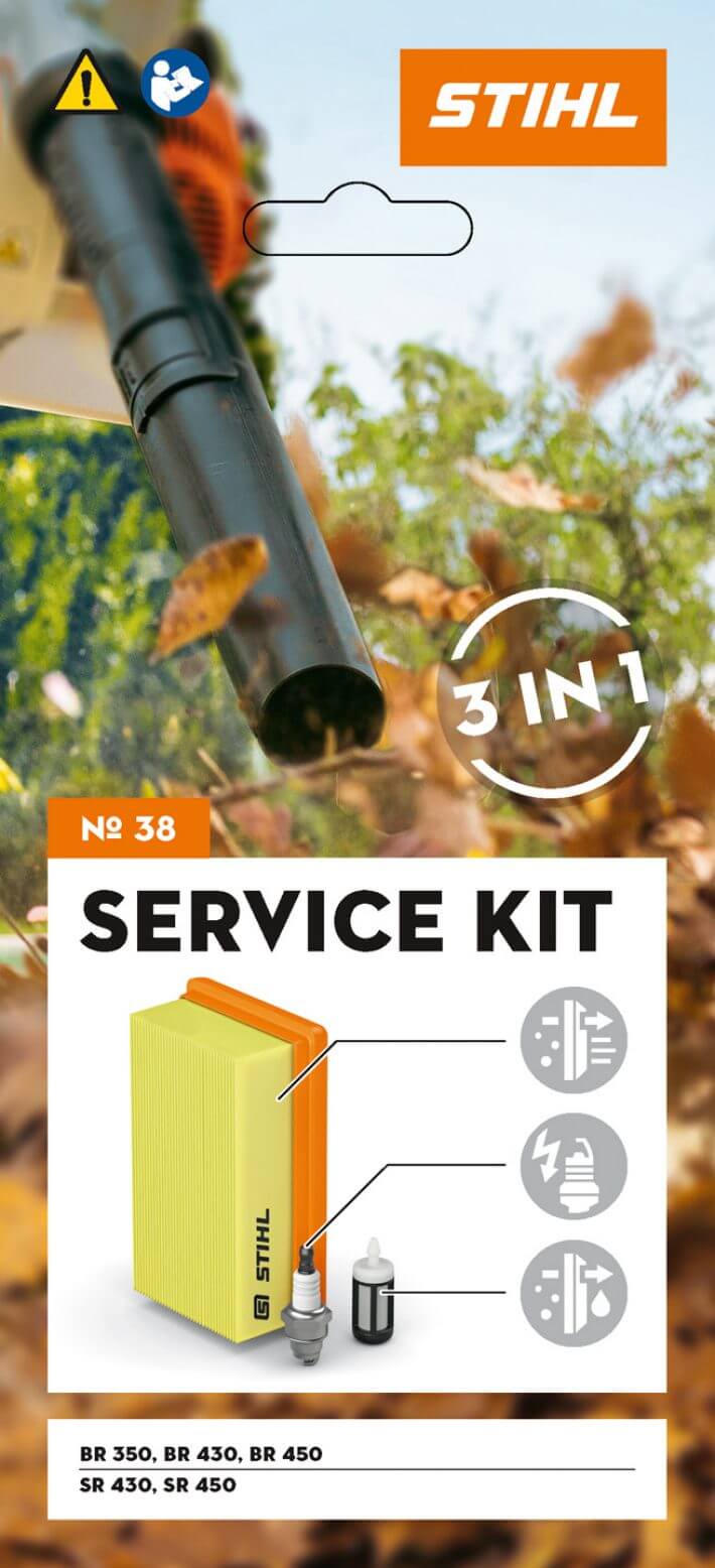 STIHL Service Kit 38 für BR 350, 430, 450, SR 430 und SR 450 STIHL Service Kit 38 für BR 350, 430, 450, SR 430 und SR 450