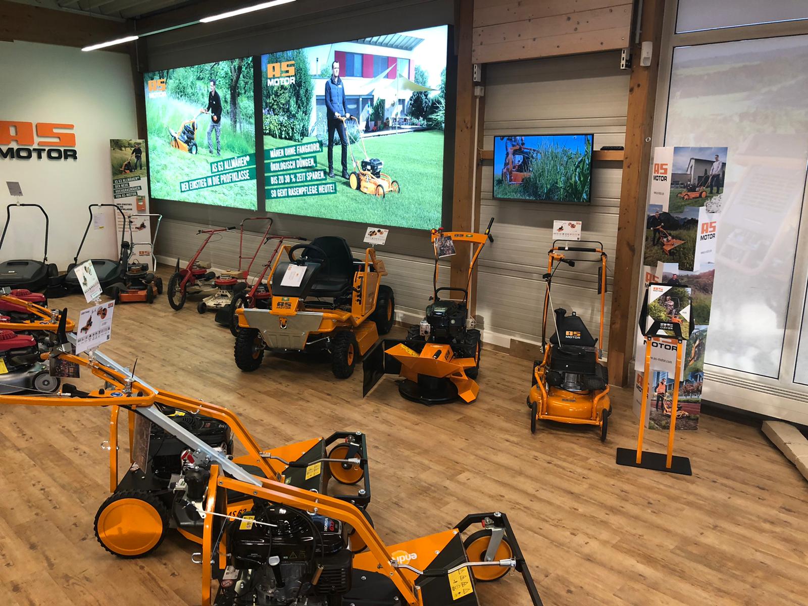 Endress Niederlassung Schwäbisch Hall mit Verkaufsraum As-Motor