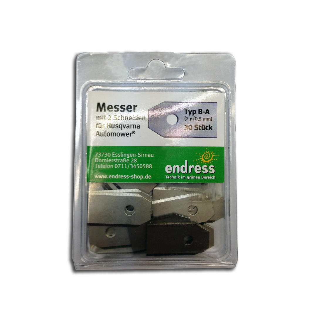 Endress Ersatz-Klingen/Messer gehärtet mit Schrauben für Automower Endress Ersatz-Klingen/Messer gehärtet mit Schrauben für Automower