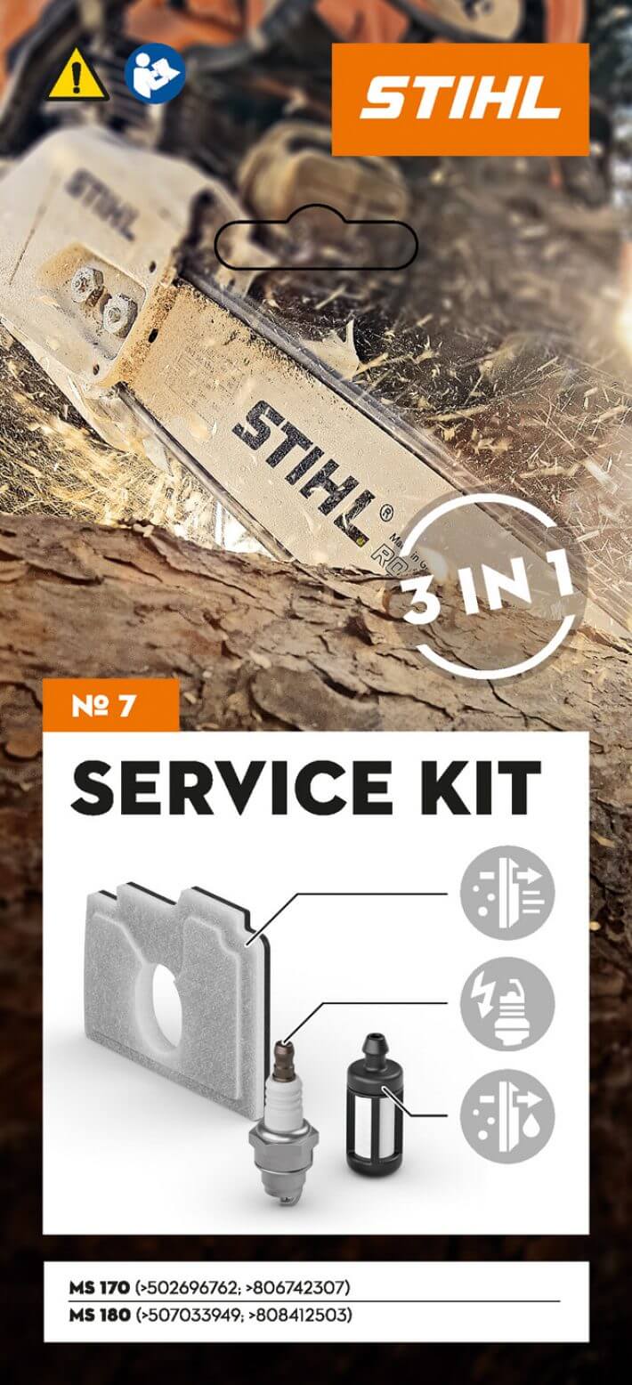 STIHL Service Kit 7 für MS 170 und MS 180 STIHL Service Kit 7 für MS 170 und MS 180