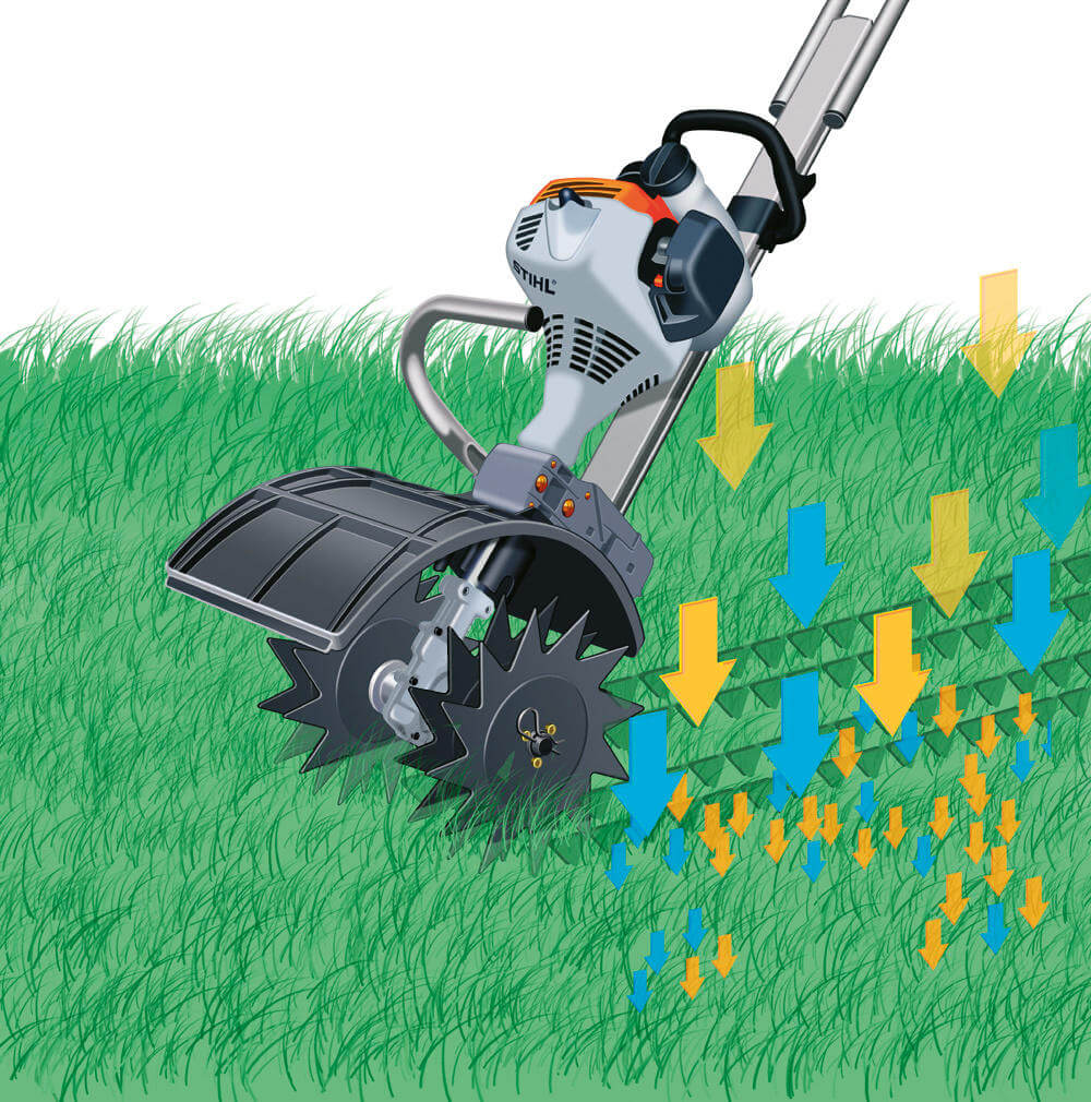 STIHL MultiWerkzeug RL-MM Rasenlüfter STIHL MultiWerkzeug RL-MM Rasenlüfter