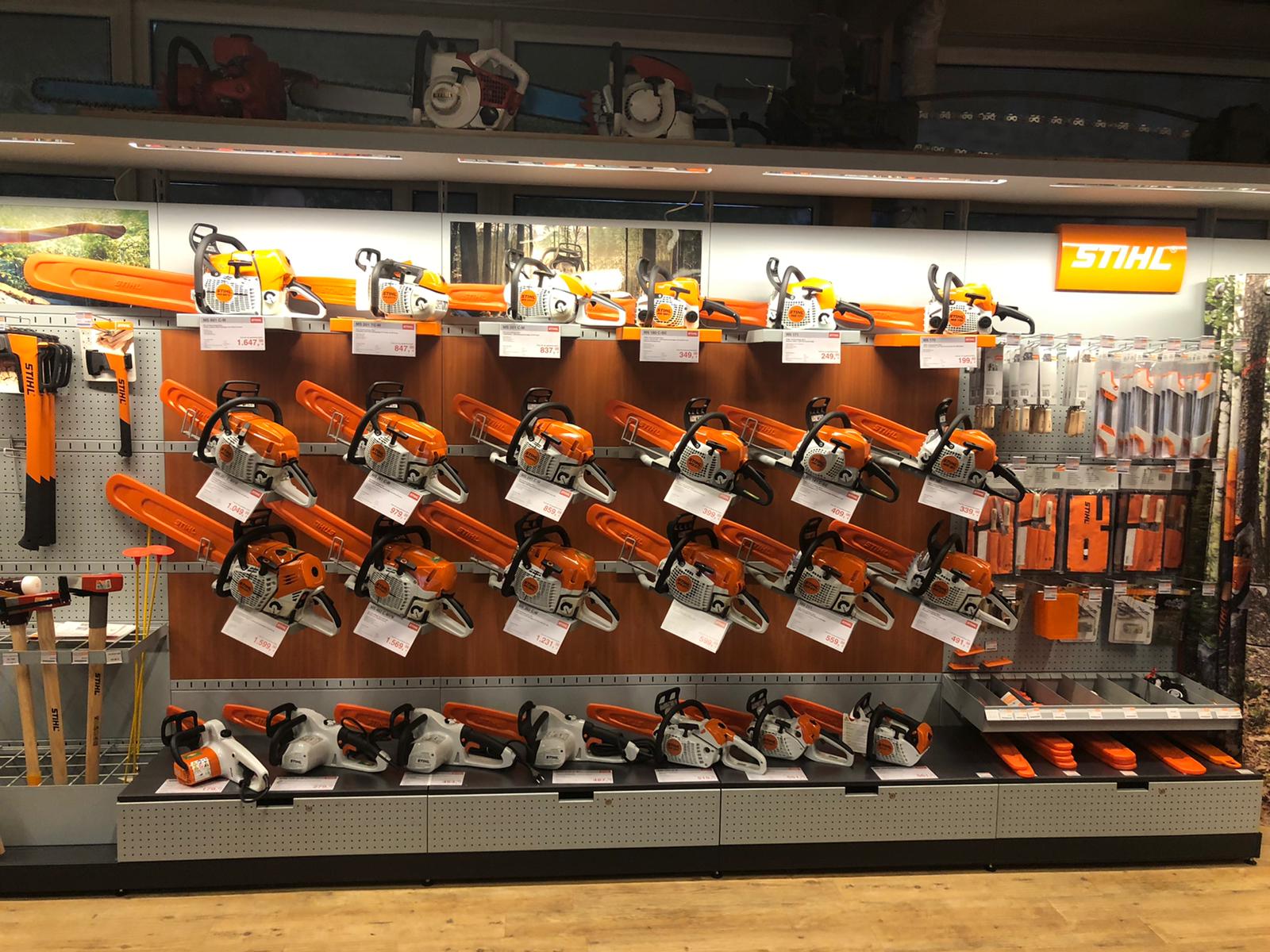Endress-motorgraete-gmh-schwaebisch-hall-standort-stihl-werkstatt-gartentechnik-10 Endress Niederlassung Schwäbisch Hall mit Verkaufsraum Stihl Kettensägen