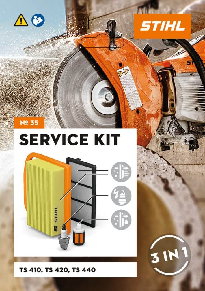 STIHL Service Kit 35 für TS 410, 420 und TS 440 STIHL Service Kit 35 für TS 410, 420 und TS 440