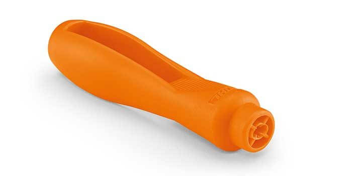 STIHL Feilengriff Kunststoff orange STIHL Feilengriff Kunststoff orange