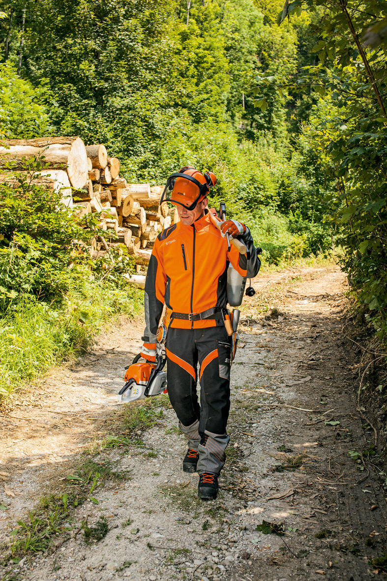 STIHL Jacke ADVANCE X-Shell orange STIHL Jacke ADVANCE X-Shell orange