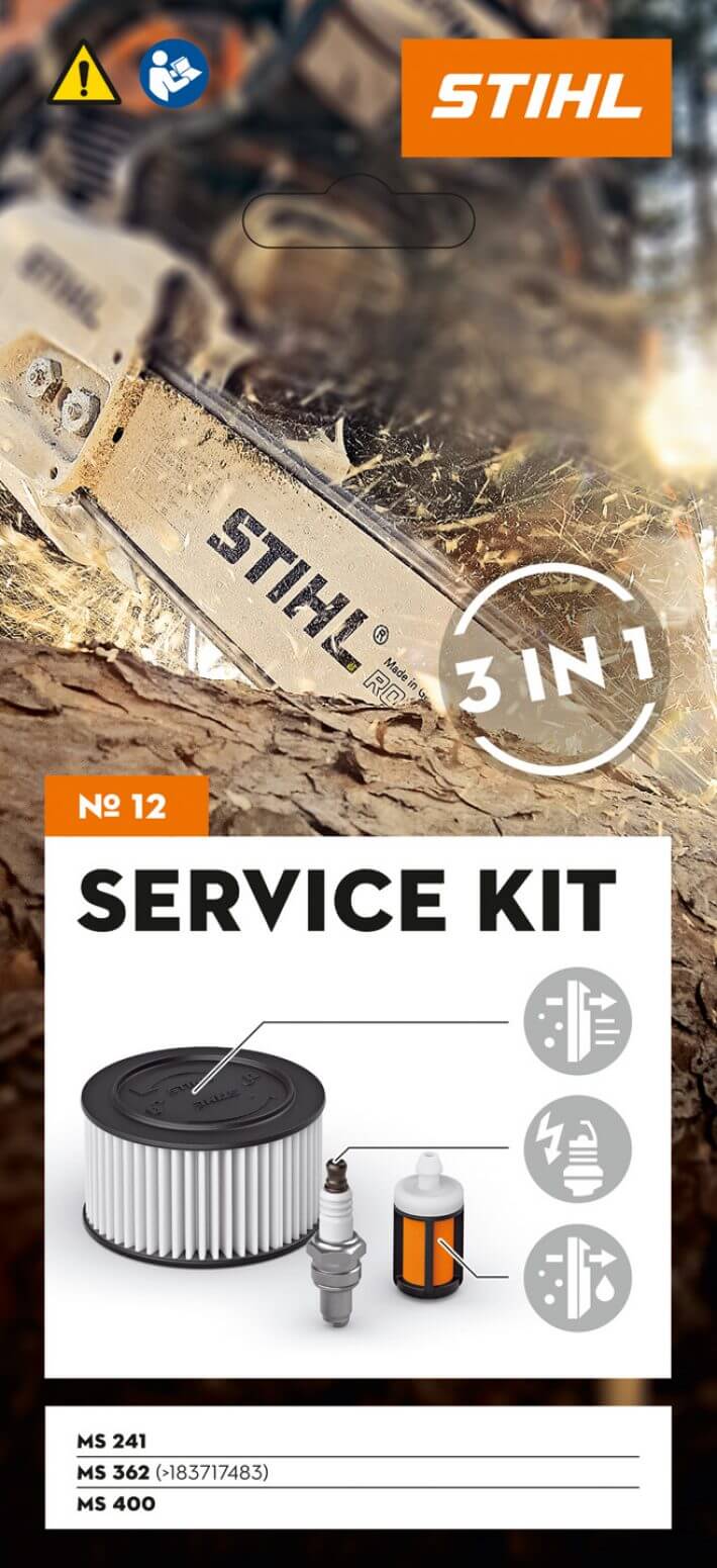 STIHL Service Kit 12 für MS 241, 362 und MS 400 STIHL Service Kit 12 für MS 241, 362 und MS 400