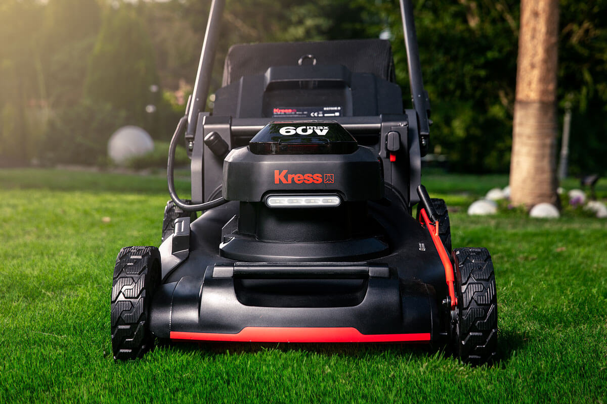 KRESS - KG760E.9  Akku-Rasenmäher 60V - 51cm mit Radantrieb KRESS - KG760E.9  Akku-Rasenmäher 60V - 51cm mit Radantrieb