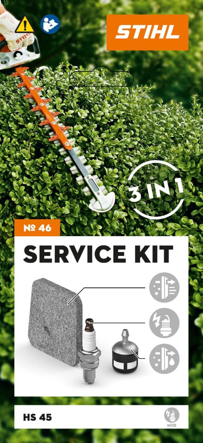STIHL Service Kit 46 für HS 45 (2-MIX) STIHL Service Kit 46 für HS 45 (2-MIX)