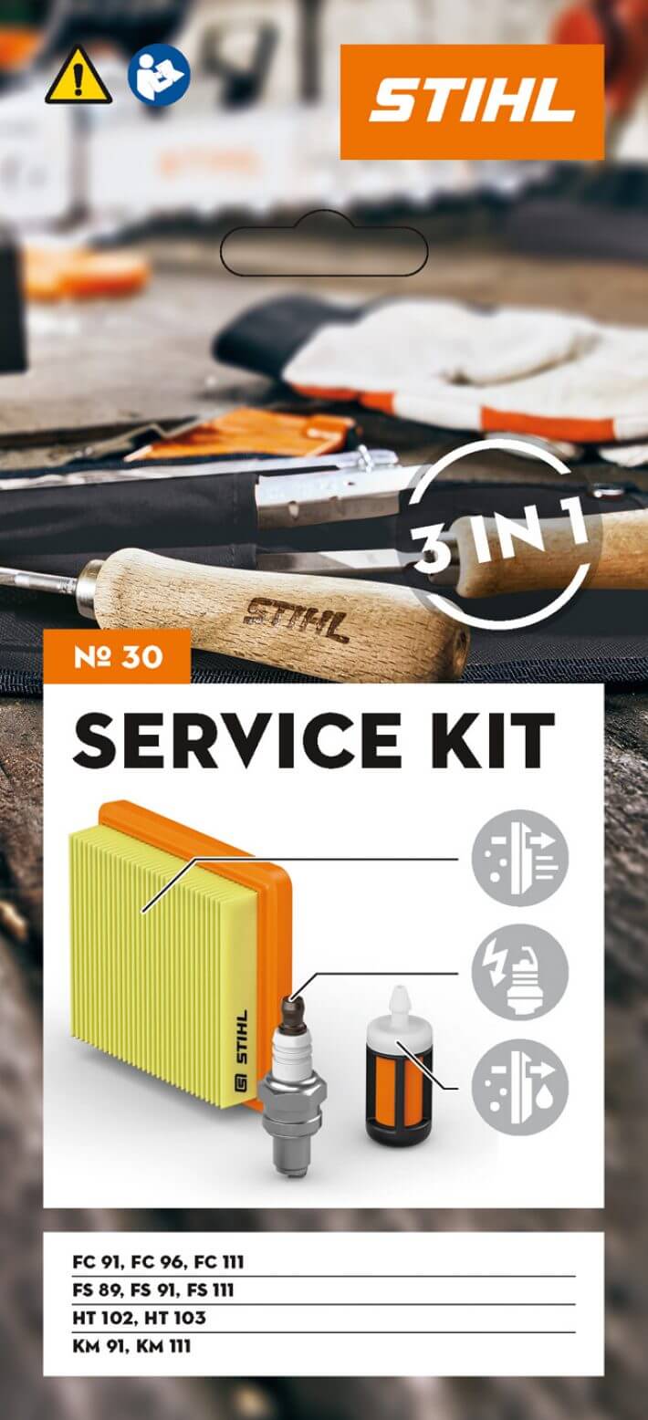 STIHL Service Kit 30 für FS 89, 91, 111, HT 103 und KM 91, 111 STIHL Service Kit 30 für FS 89, 91, 111, HT 103 und KM 91, 111
