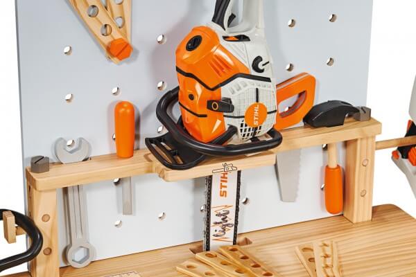 STIHL Kinderwerkbank aus Holz STIHL Kinderwerkbank aus Holz
