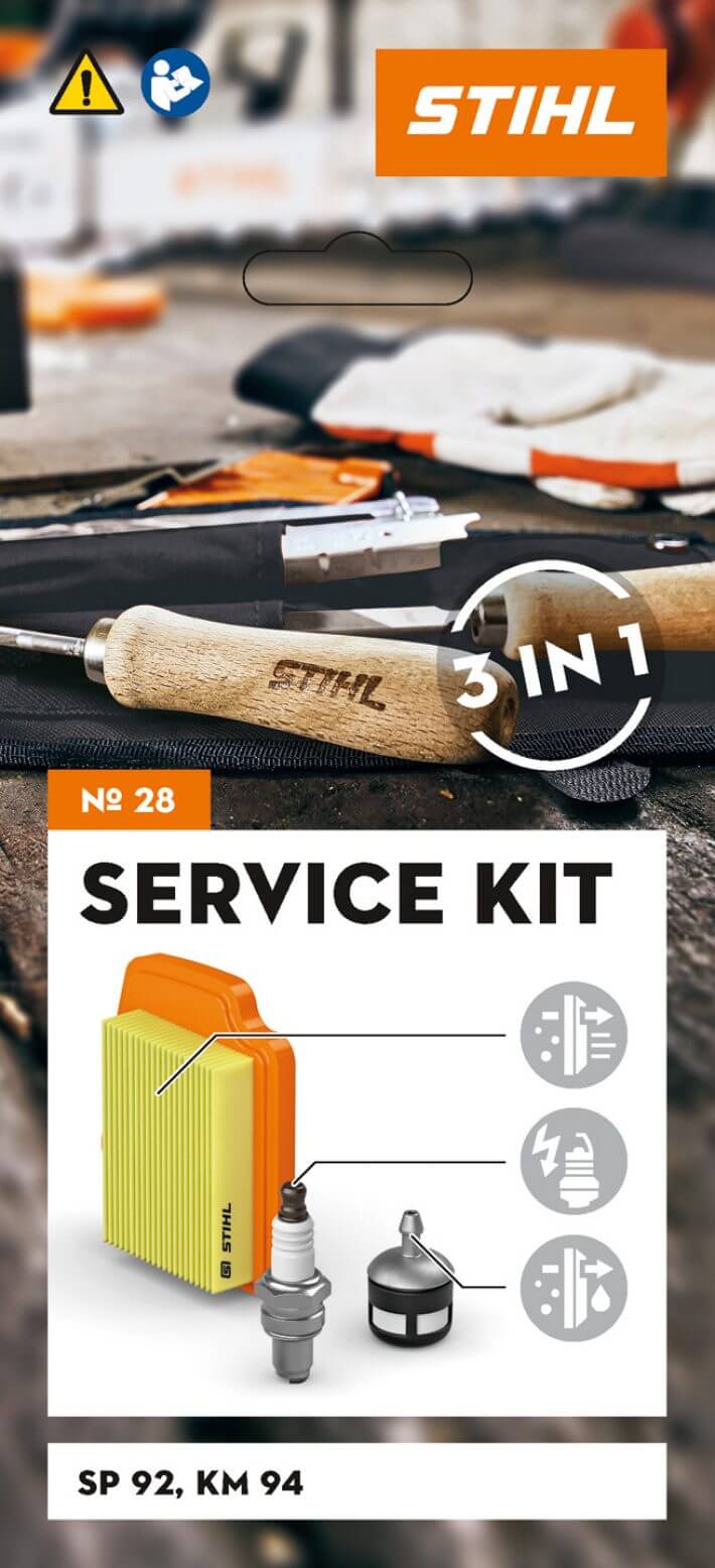STIHL Service Kit 28 für SP 92 und KM 94 STIHL Service Kit 28 für SP 92 und KM 94