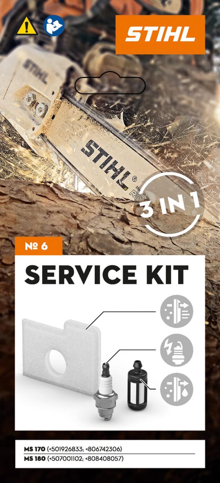STIHL Service Kit 6 für MS 170 und MS 180 STIHL Service Kit 6 für MS 170 und MS 180
