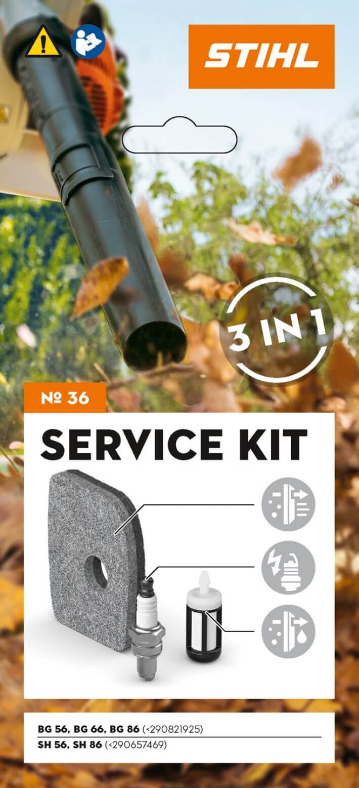 STIHL Service Kit 36 für BG 56, 66, 86 und SH 56, 86 (bis 2012) STIHL Service Kit 36 für BG 56, 66, 86 und SH 56, 86 (bis 2012)
