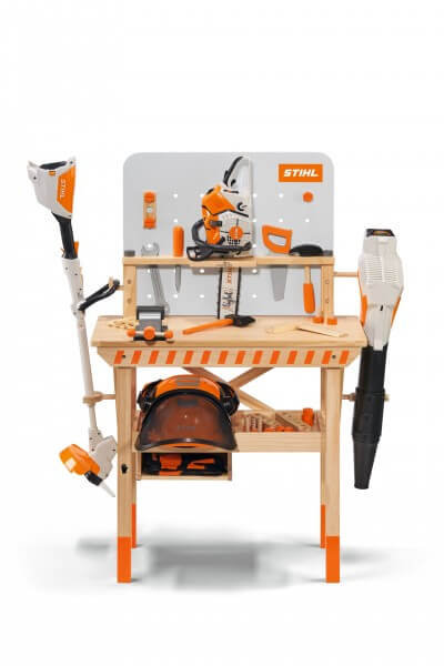 STIHL Kinderwerkbank aus Holz STIHL Kinderwerkbank aus Holz