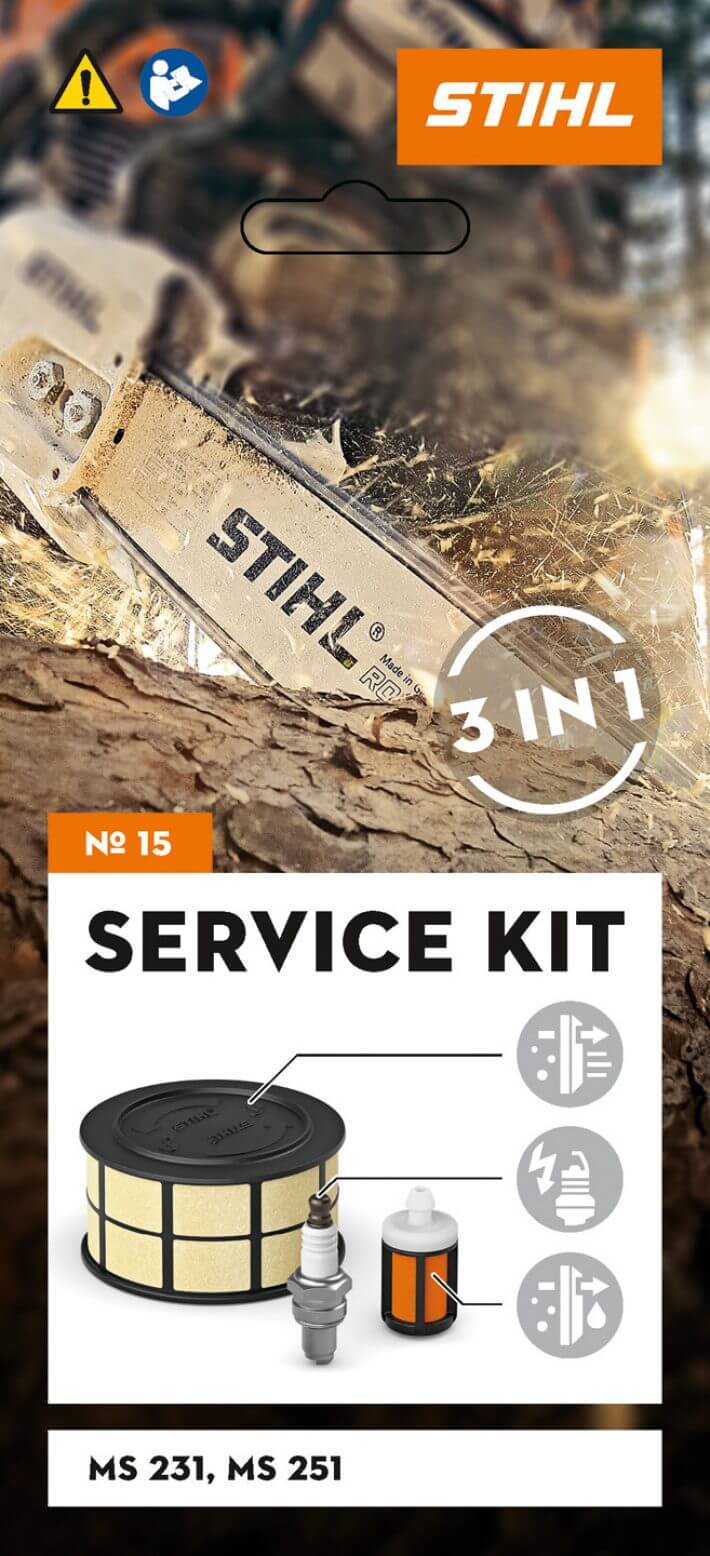 STIHL Service Kit 15 für MS 231 uns MS 251 STIHL Service Kit 15 für MS 231 uns MS 251