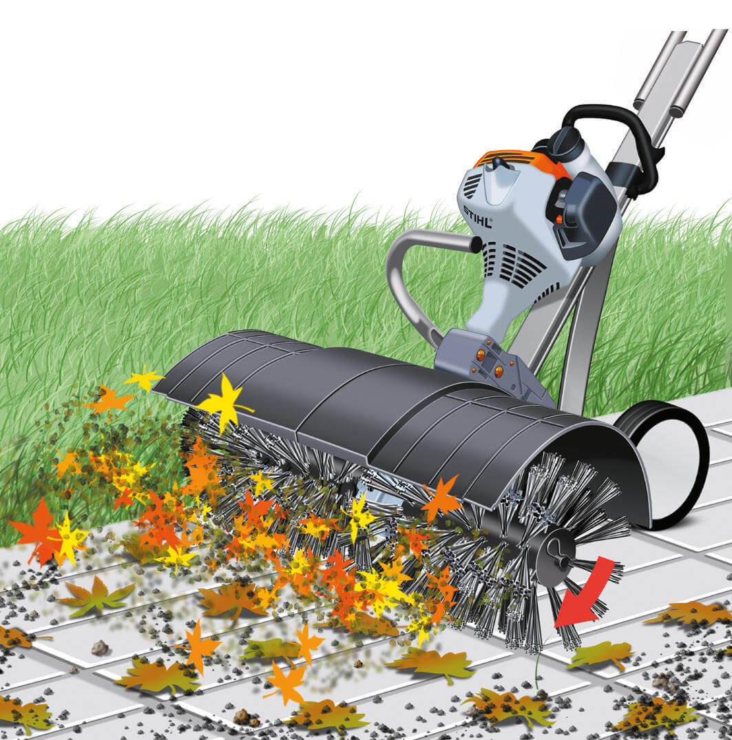 STIHL MultiWerkzeug KB-MM Kehrbürste STIHL MultiWerkzeug KB-MM Kehrbürste