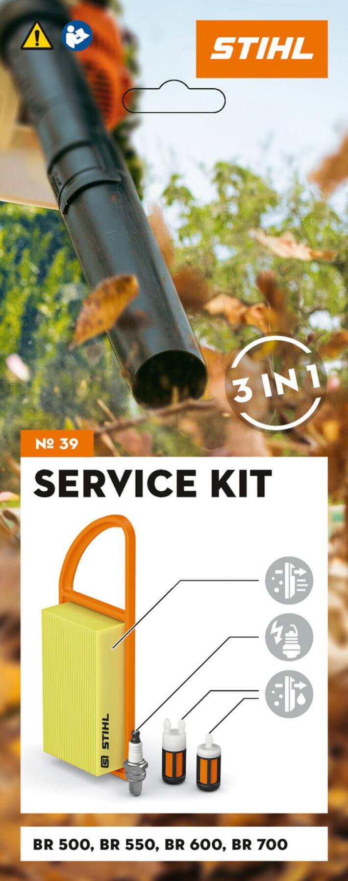 STIHL Service Kit 39 für BR 500, 550, 600 und BR 700 STIHL Service Kit 39 für BR 500, 550, 600 und BR 700