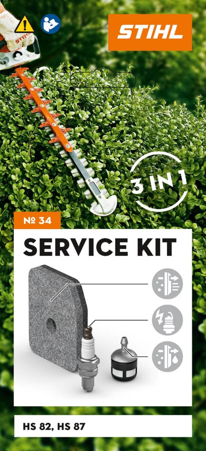 STIHL Service Kit 34 für HS 82 und HS 87 STIHL Service Kit 34 für HS 82 und HS 87